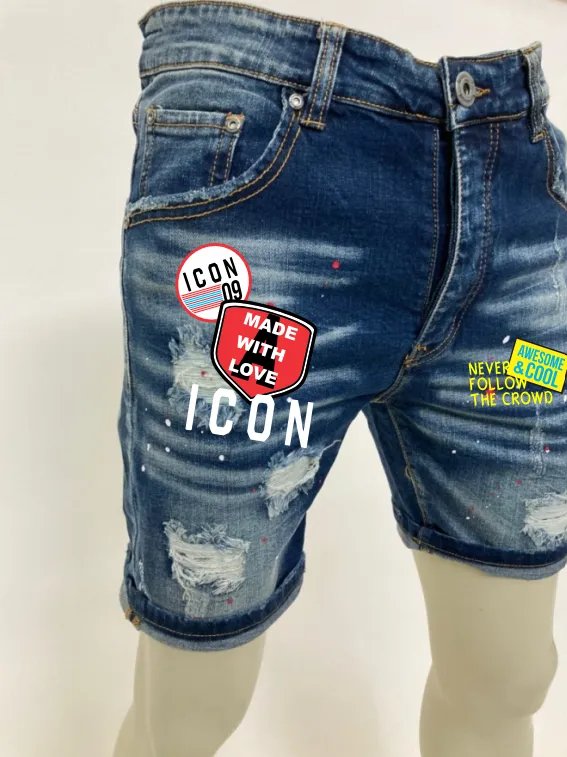 BERMUDAS OVDS PARCHES  2416