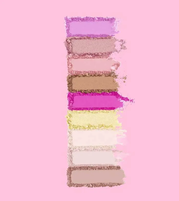 BH COSMETICS  *TOTALLY PLASTIC*  MINI PALETA DE SOMBRAS IGGY AZALEA  PINK SUNGLASSES