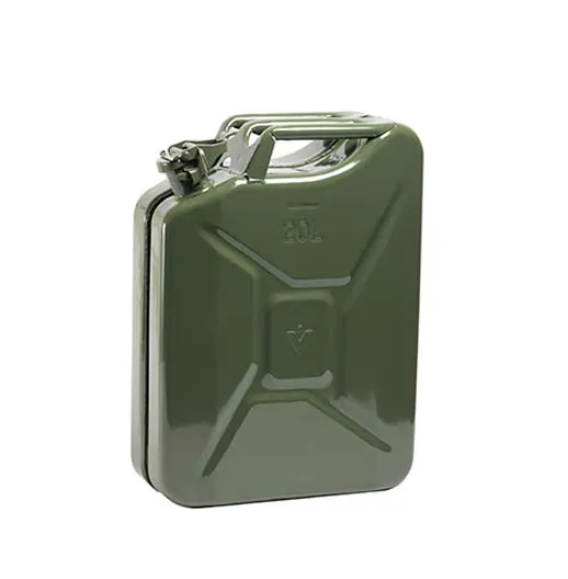 BIDON METÁLICO PARA COMBUSTIBLE HOMOLOGADO JERRYCAN, 20 L  622020
