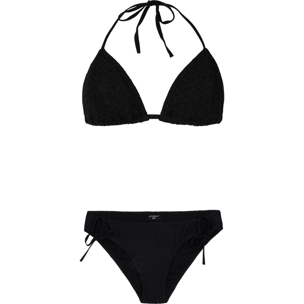 Bikini Mujer Prtelenas Triangle Bikini Protest Negro