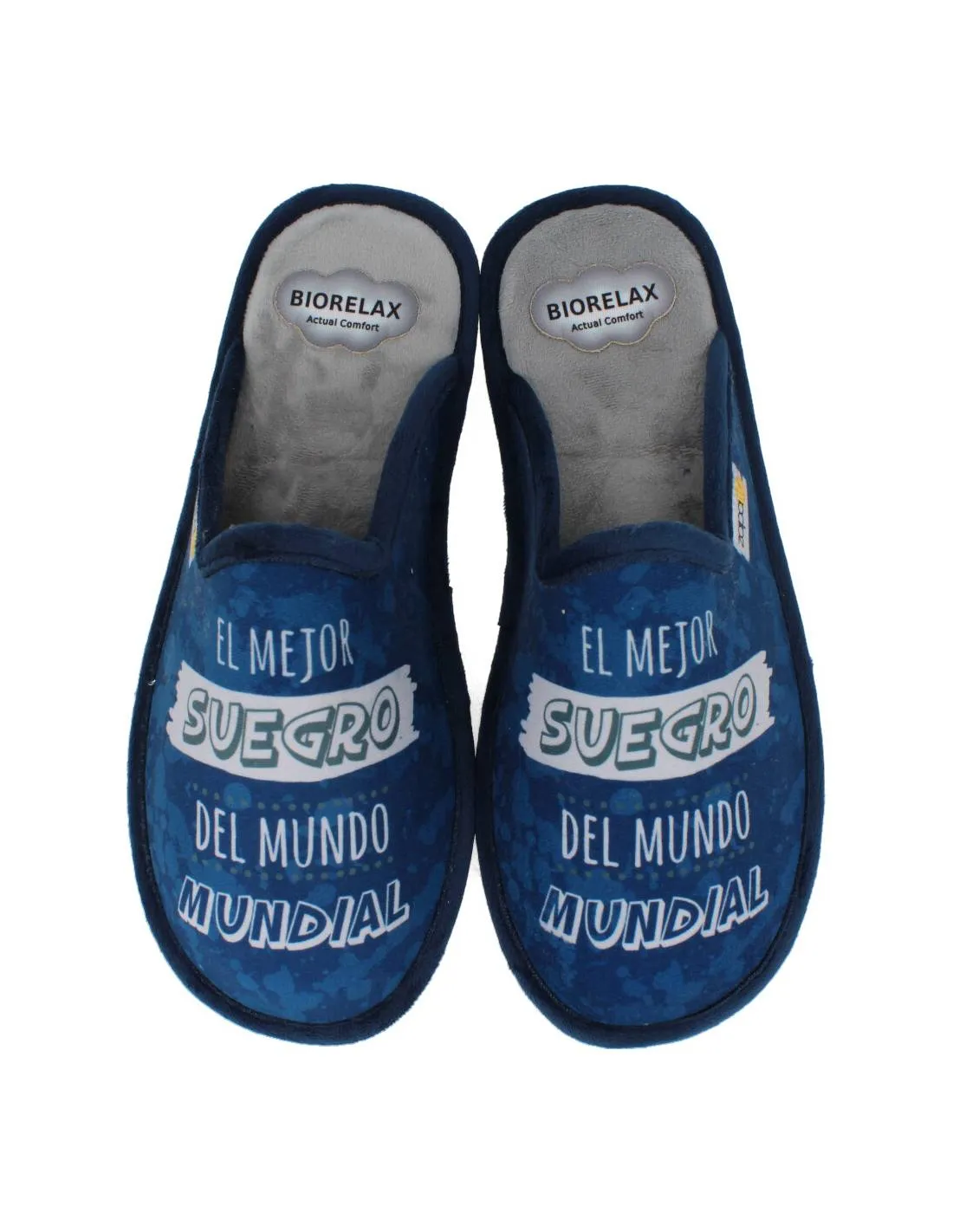 BIORELAX  ZAPATILLAS CASA HOMBRE MEJOR SUEGRO MARINO