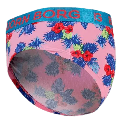 BJöRN BORG PARADISE MINI HIPSTER 3PACK JUNIOR PINK/YELLOW