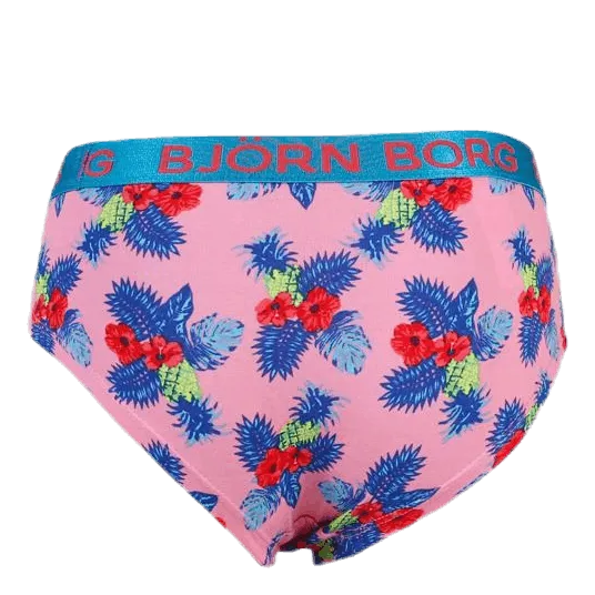 BJöRN BORG PARADISE MINI HIPSTER 3PACK JUNIOR PINK/YELLOW