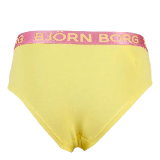 BJöRN BORG PARADISE MINI HIPSTER 3PACK JUNIOR PINK/YELLOW