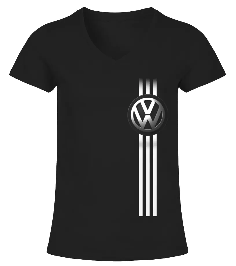 BKVOLKSWAGEN (15) CAMISETA CUELLO PICO MUJER