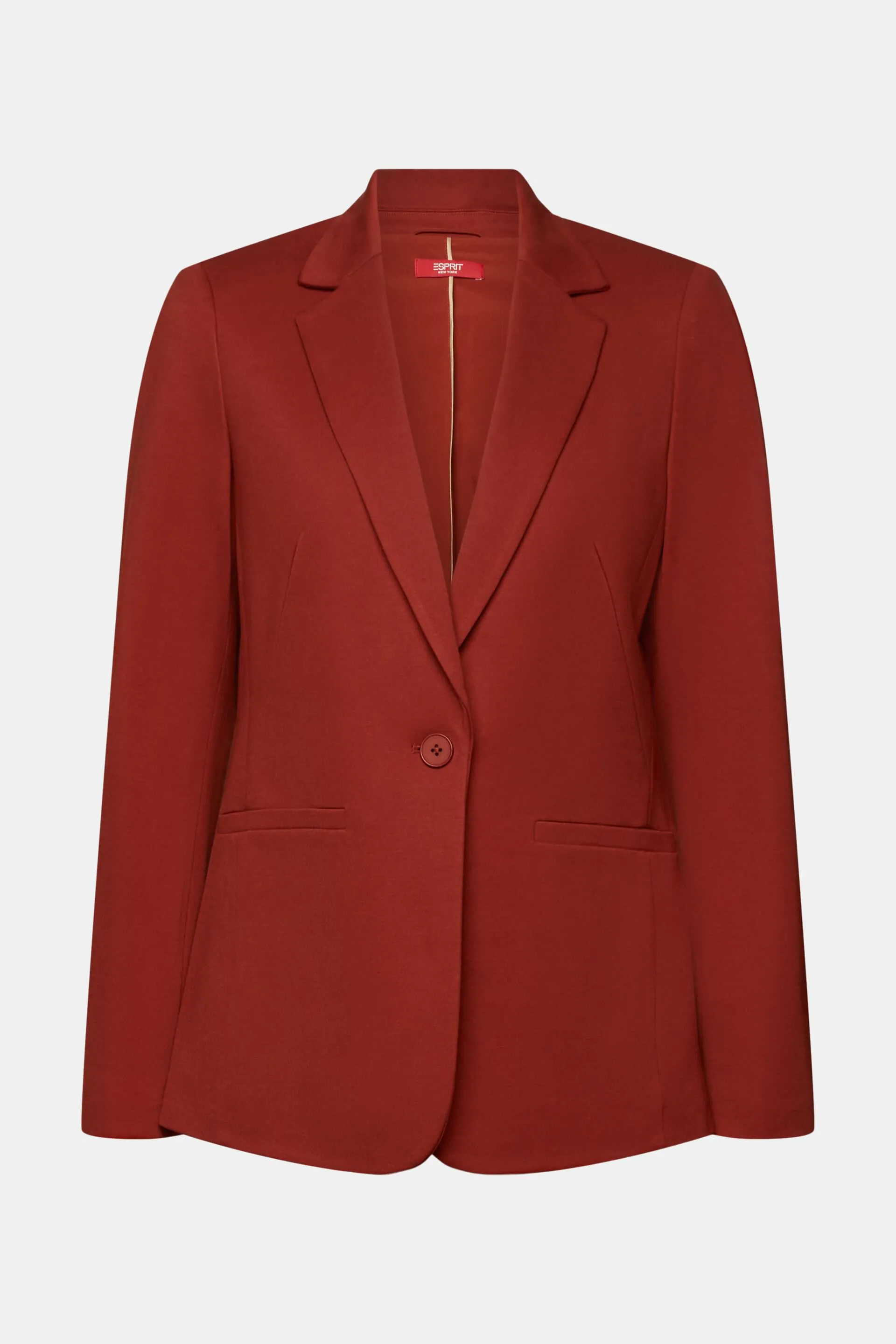 Blazer de tejido jersey de punto