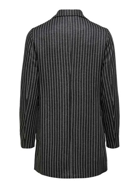 blazer only baker rayas negro para mujer