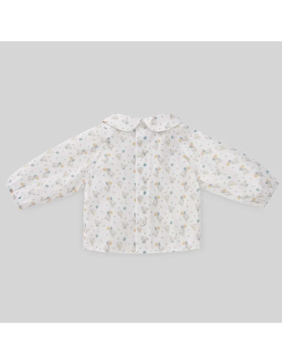 BLUSA NIÑO RATONCITOS CON GLOBOS TOPOLINO PAZ RODRIGUEZ