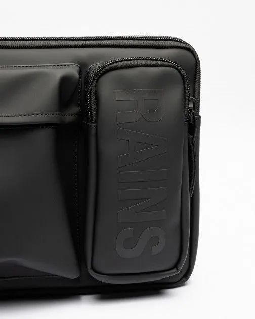 Bolsa de ordenador portátil Rains 16660 Negro