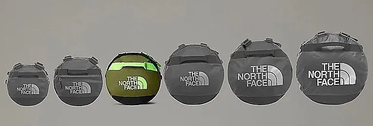 BOLSA THE NORTH FACE BASE CAMP DUFFEL M  FOREST OLIVE/SAFETY GREEN/TNF BLACK