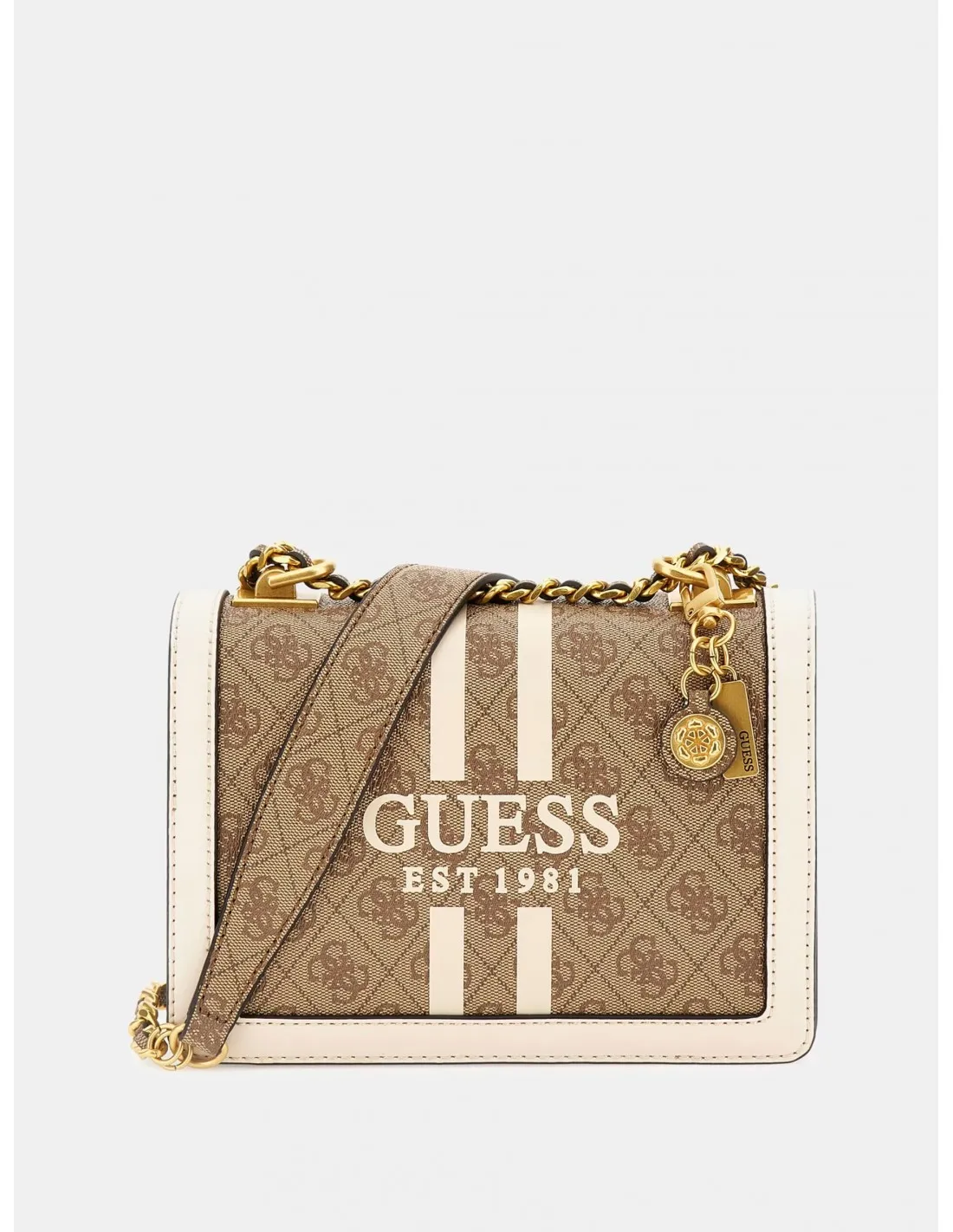 Bolso bandolera Abey con logo 4g de Guess