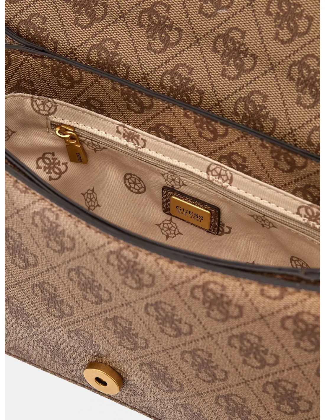 Bolso bandolera Abey con logo 4g de Guess