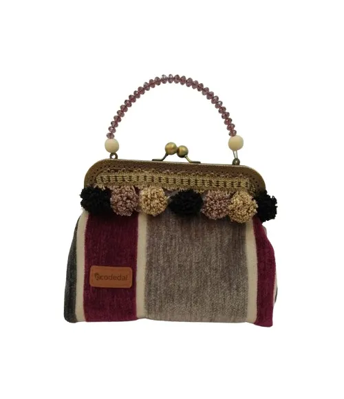 Bolso burdeos