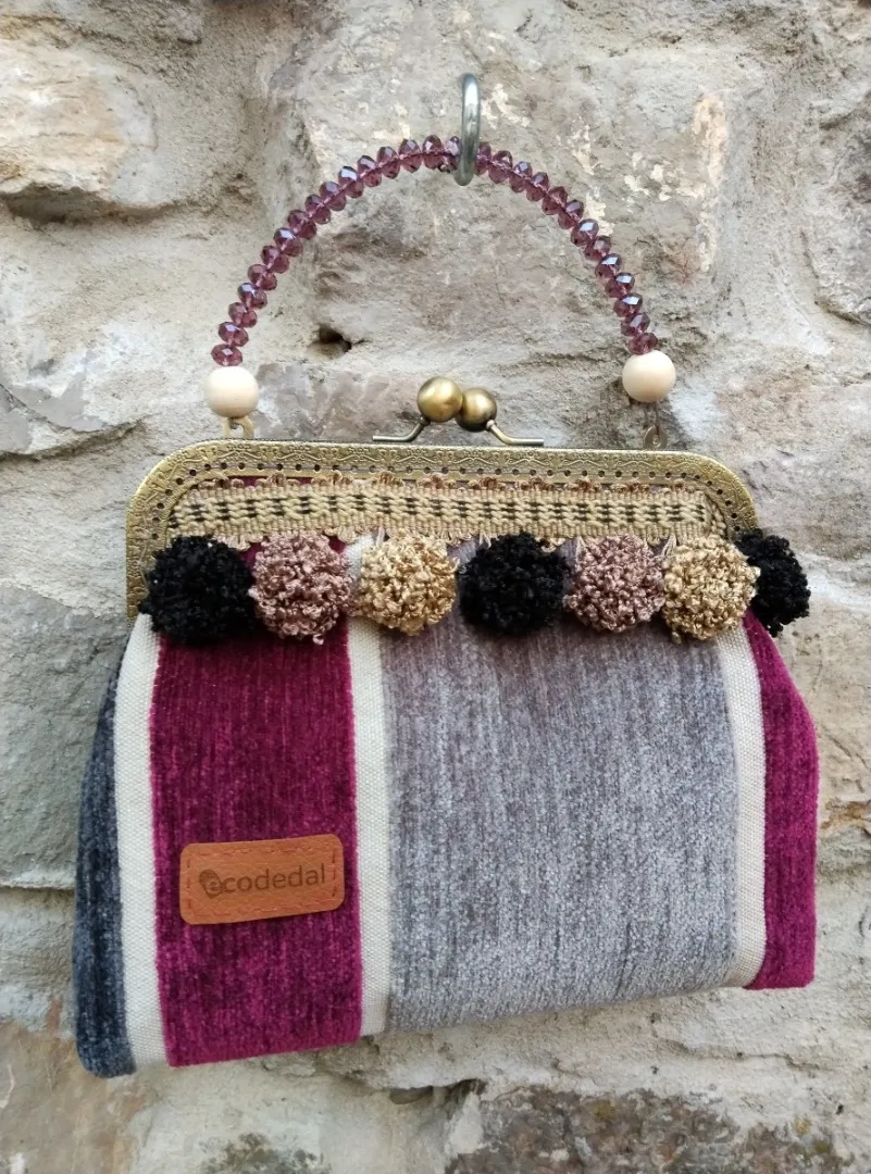 Bolso burdeos