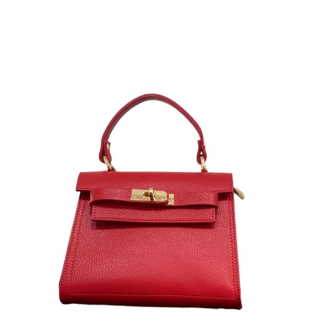 Bolso clásico mini Debod rojo