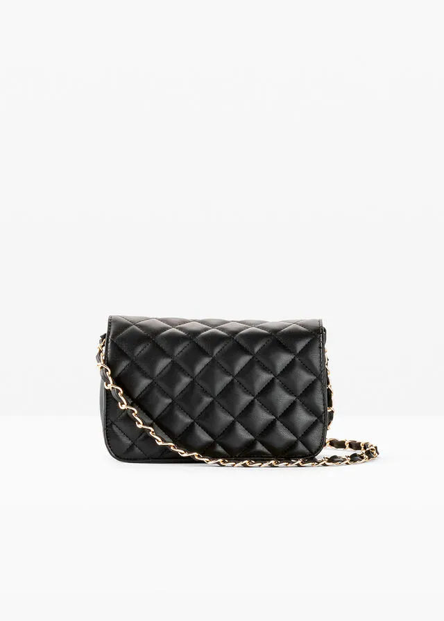 BOLSO DE ESTILO BANDOLERA NEGRODORADO