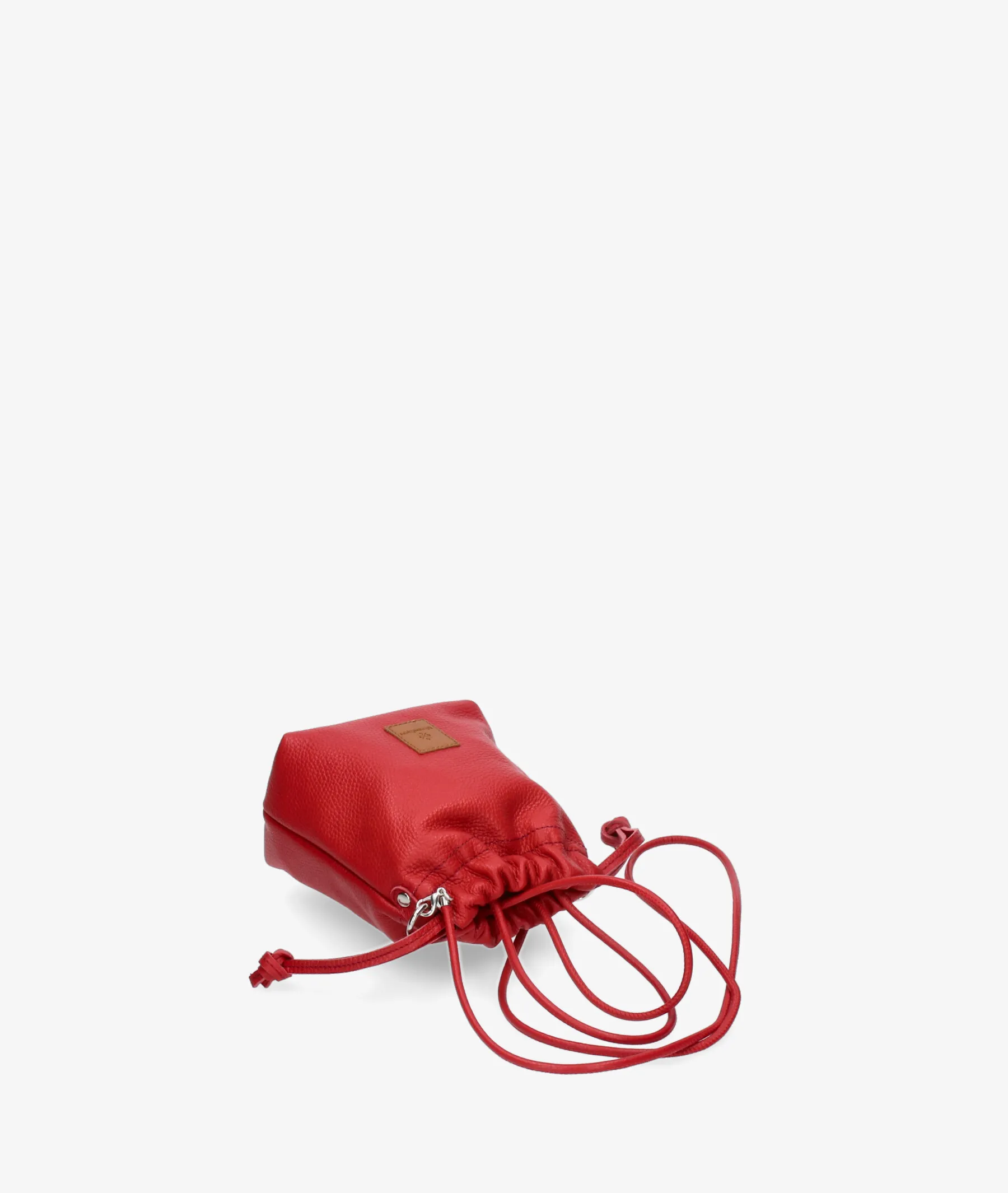 Bolso de piel bloom&you SUNRISE en rojo  Medidas 15 x 19 x 8 cmts