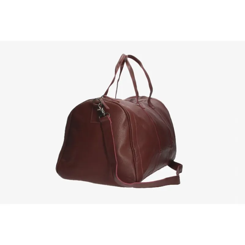 Bolso de viaje cereza