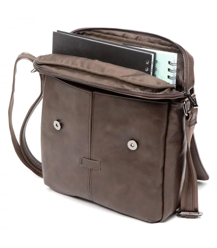 Bolso Guante Morral Chocolate mp239