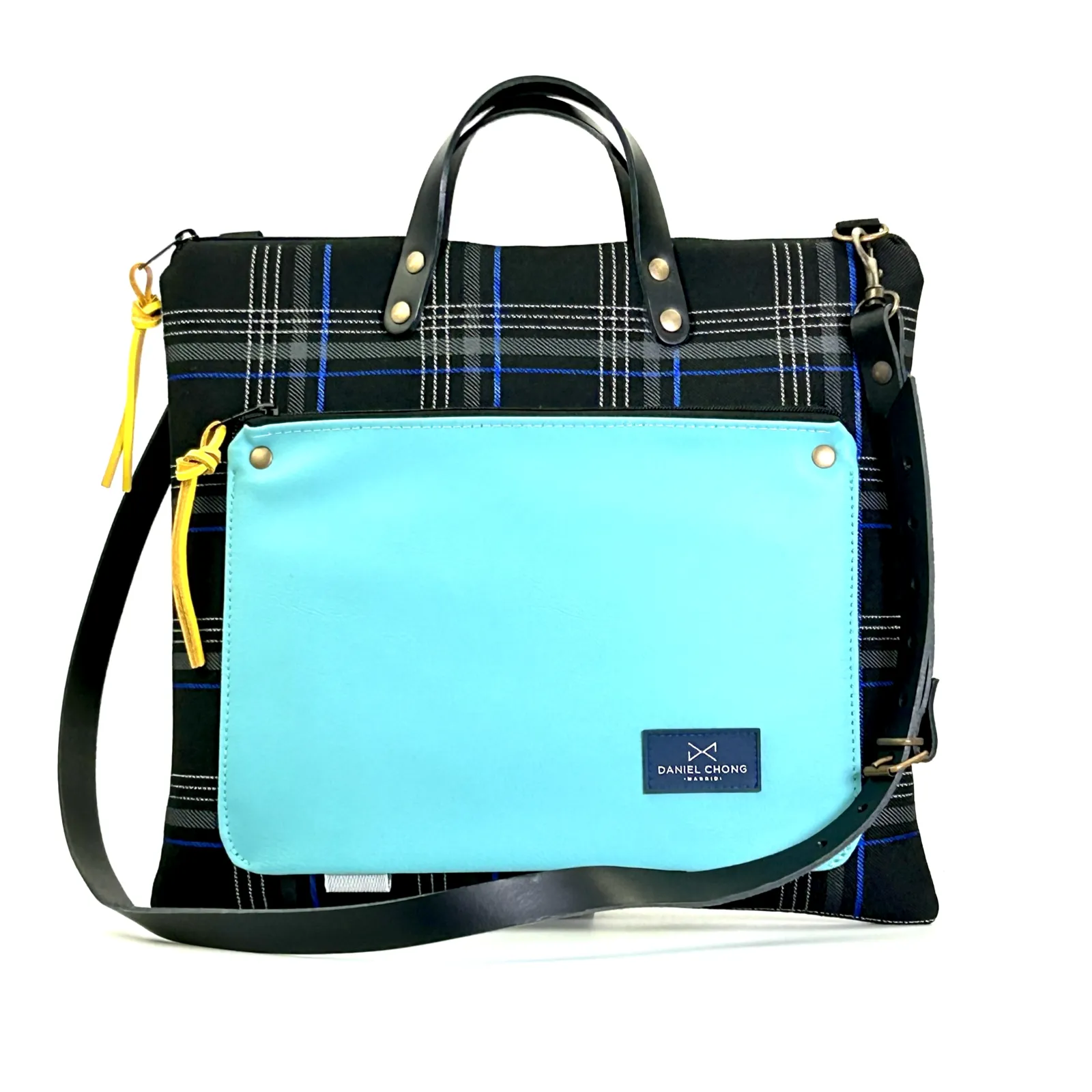 Bolso messenger acolchado