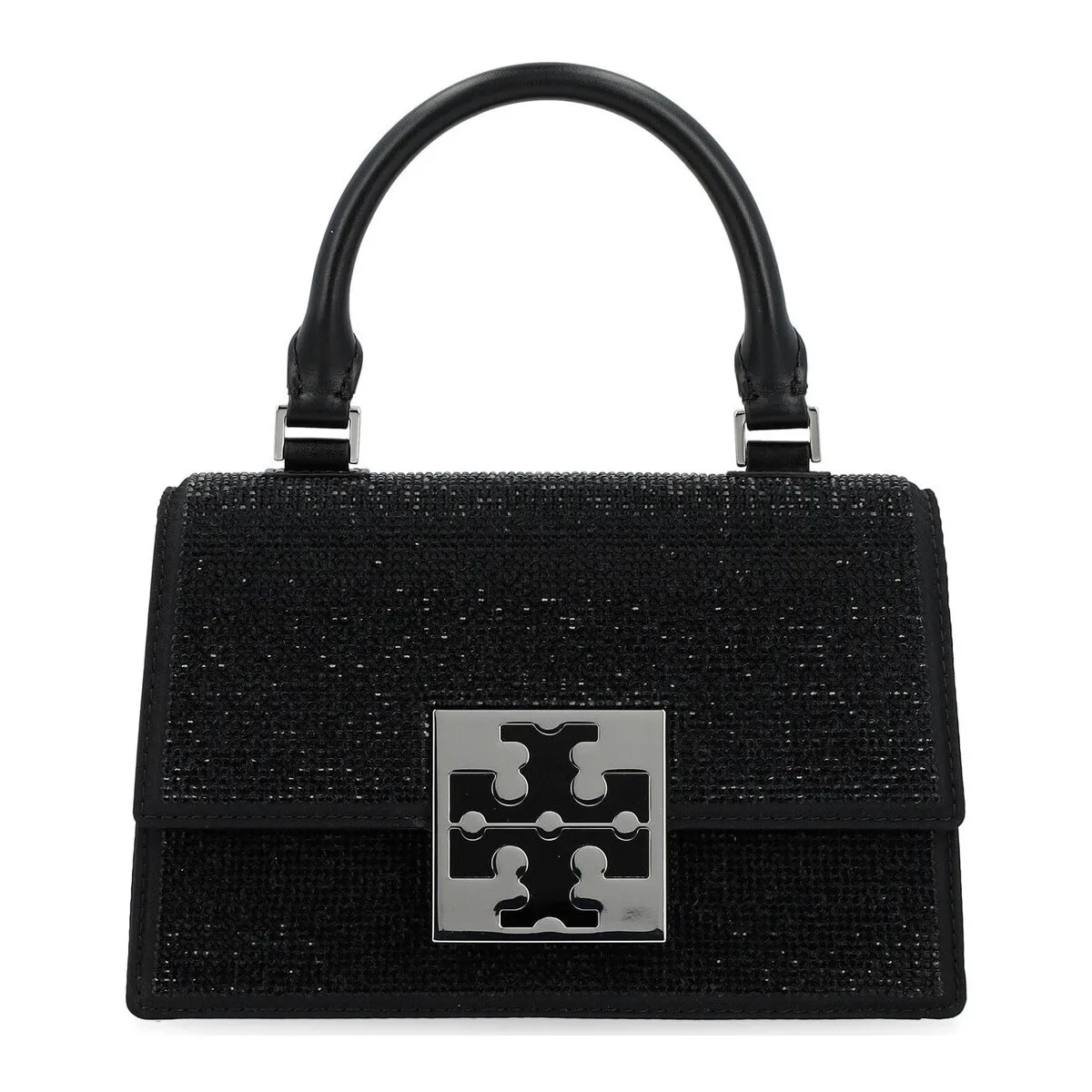 Bolso  negro con strass