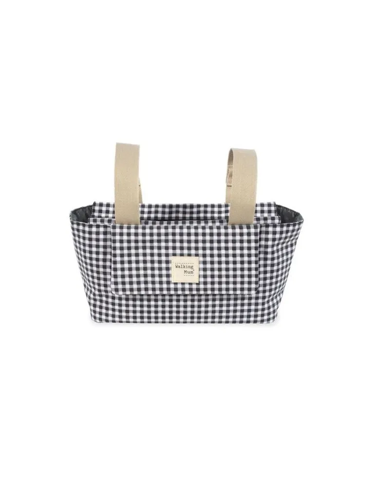 BOLSO ORGANIZADOR I LOVE VICHY NEGRO WALKING MUM
