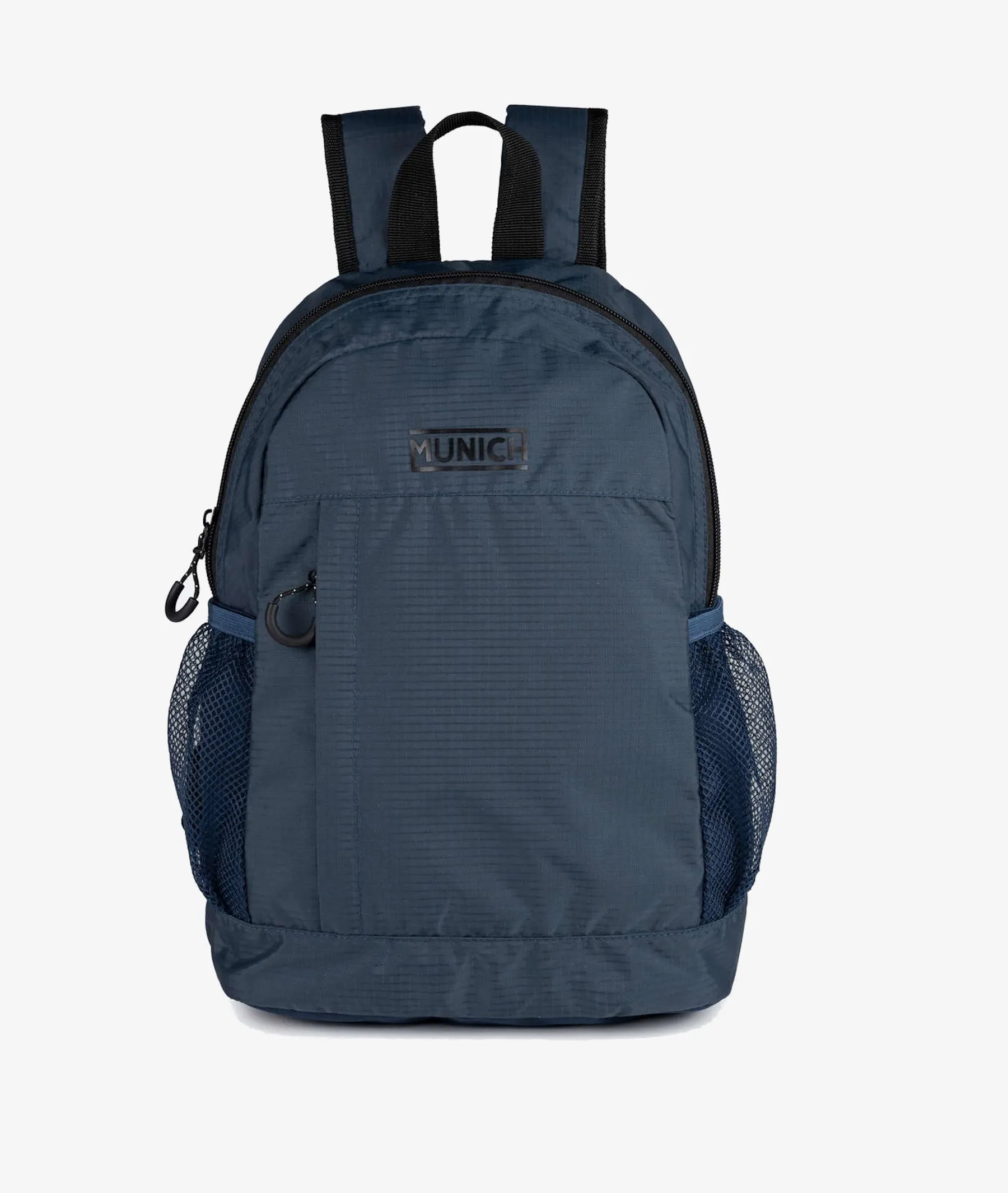 Bolso textil MUNICH BACKPACK SLIM SMALL en azul marino  Medidas  21 x 14 x 38 cm