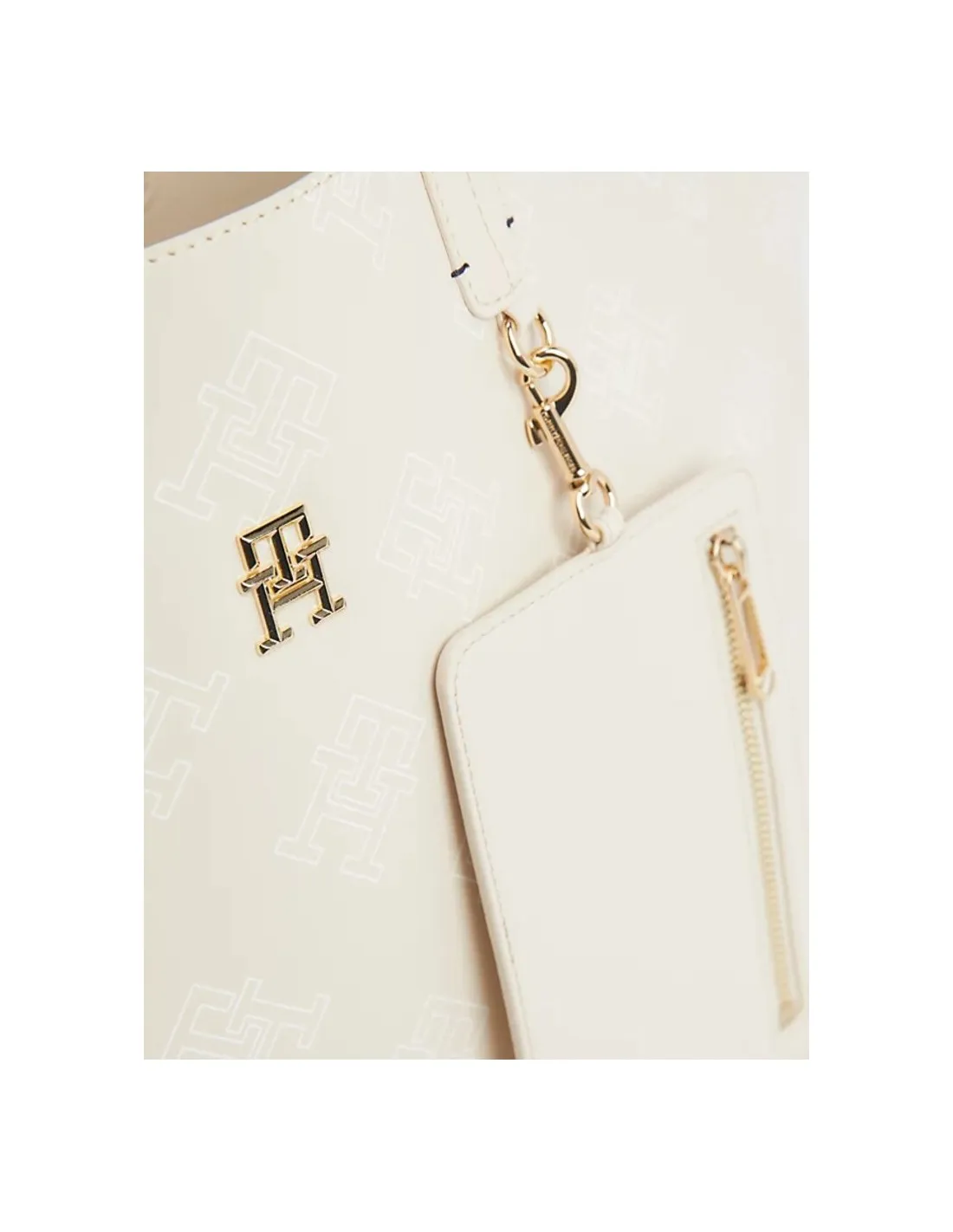 Bolso tote iconic con monogramas TH de Tommy Hilfiger