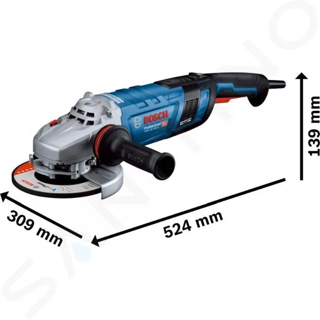BOSCH HERRAMIENTAS  AMOLADORA ANGULAR 180 MM, 2800 W 06018G0000