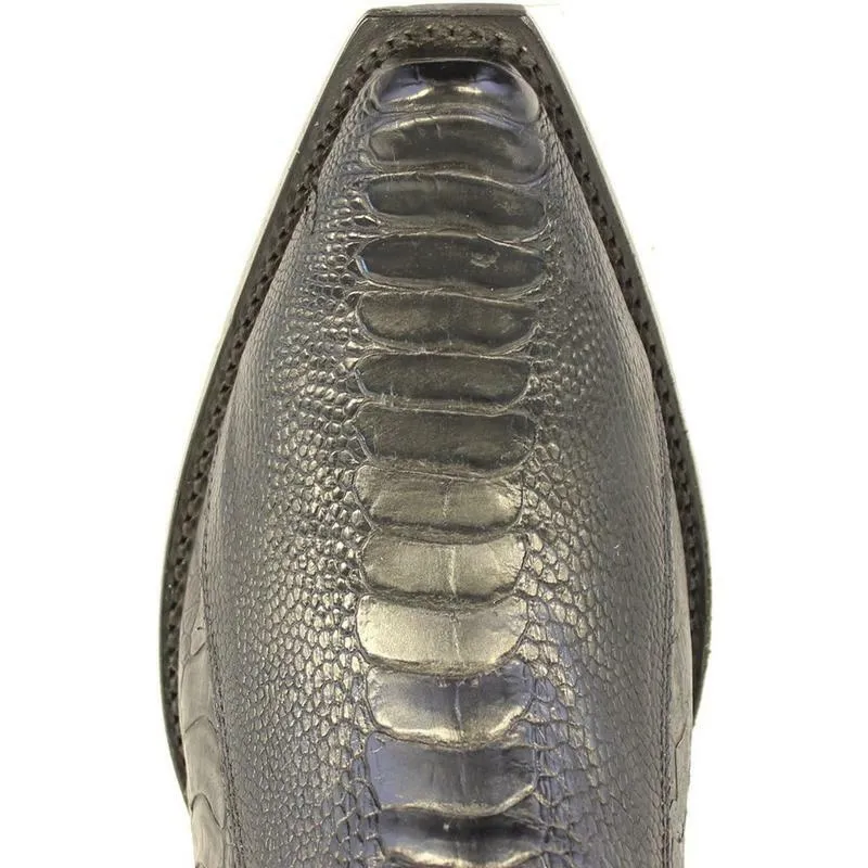 BOTAS DE AVESTRUZ PATA HORMA PUNTA RECORTADA LAB94G0505