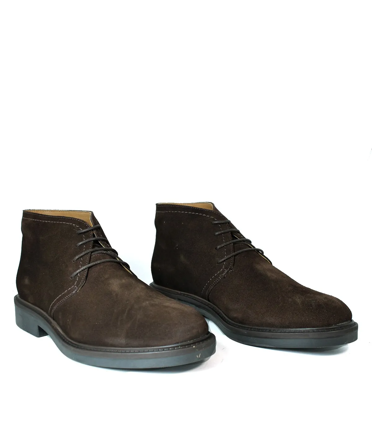 BOTAS DE SERRAJE CON CORDONES PARA CABALLERO APLAUSO 83644 MOKA