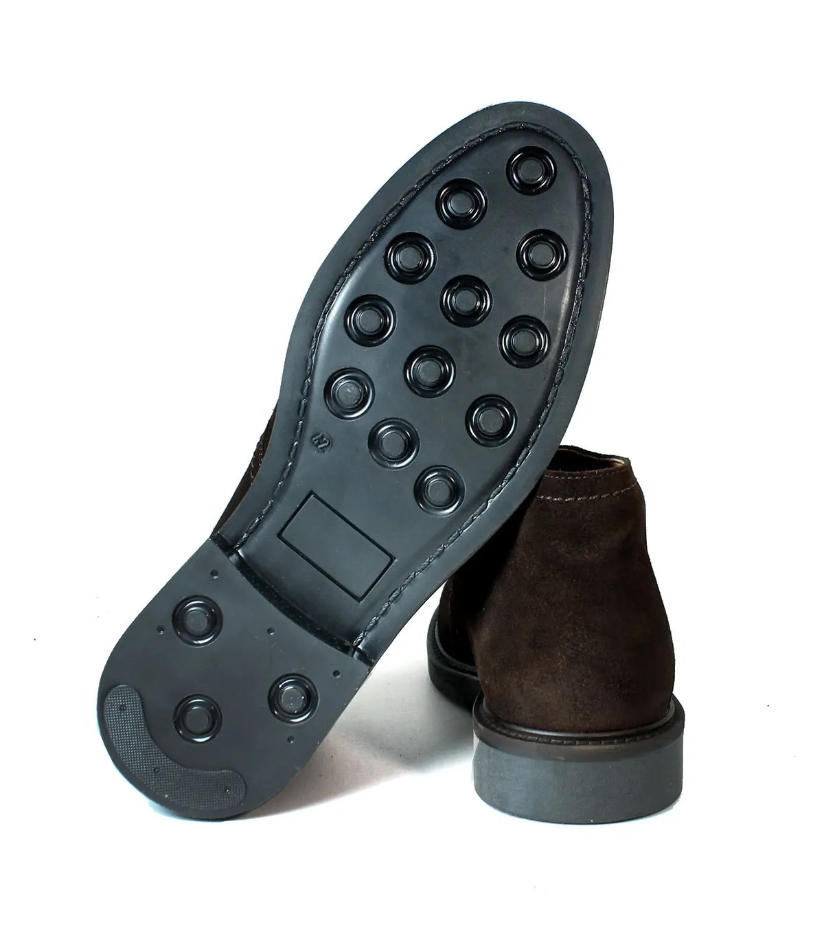 BOTAS DE SERRAJE CON CORDONES PARA CABALLERO APLAUSO 83644 MOKA