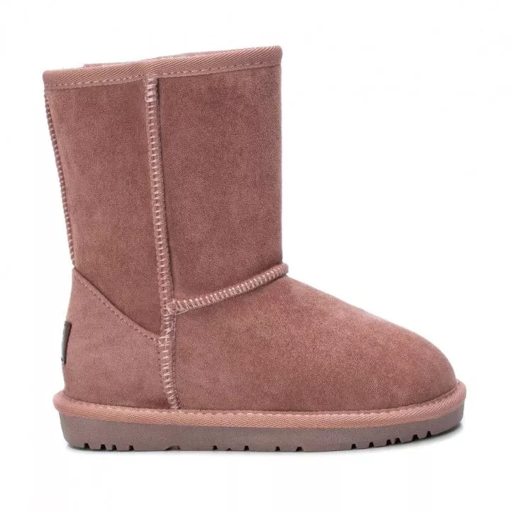 Botines Xti 057373 estilo australiana en rosa