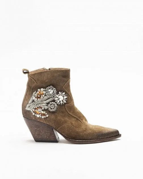 Botins texanos Elena Iachi E3881 Camel