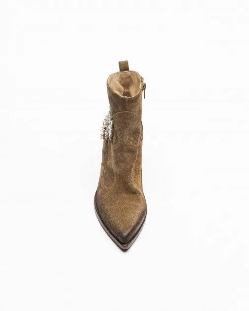 Botins texanos Elena Iachi E3881 Camel