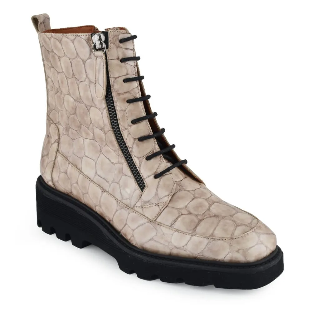 Botín Charol Almirante II Beige