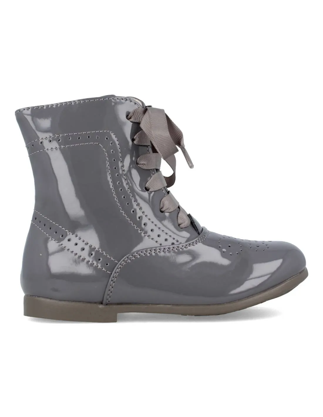 BUBBLE KIDS  BOTA PASCUALA CHAROL LAZO GRIS