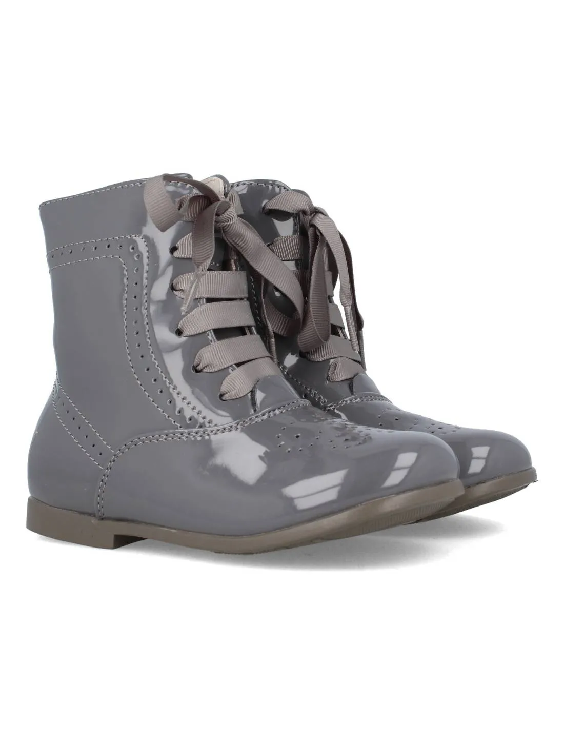 BUBBLE KIDS  BOTA PASCUALA CHAROL LAZO GRIS