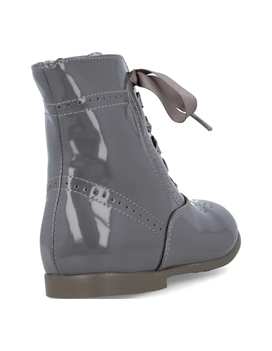 BUBBLE KIDS  BOTA PASCUALA CHAROL LAZO GRIS