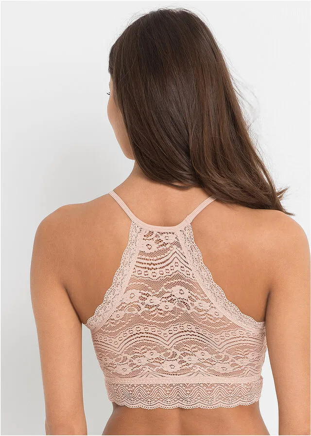 Bustier sin aros Beige mate