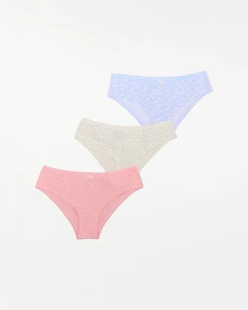 Cachetero Pack x 3 Mujer Kalena Rosado