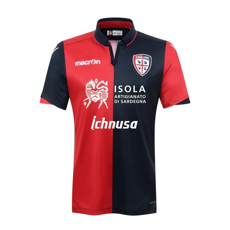 Cagliari casa camiseta 2016/17 Macron
