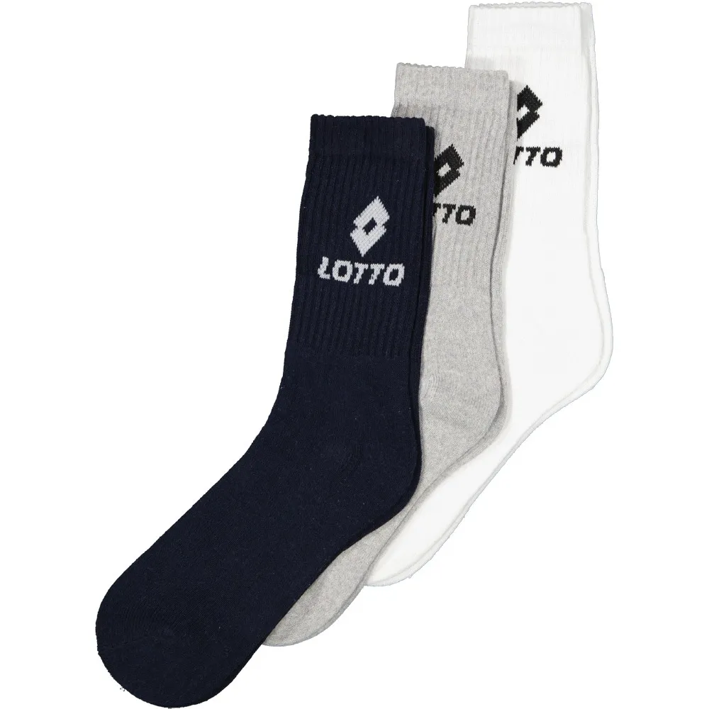 Calcetines deportivos de hombre Lotto Tela elástica