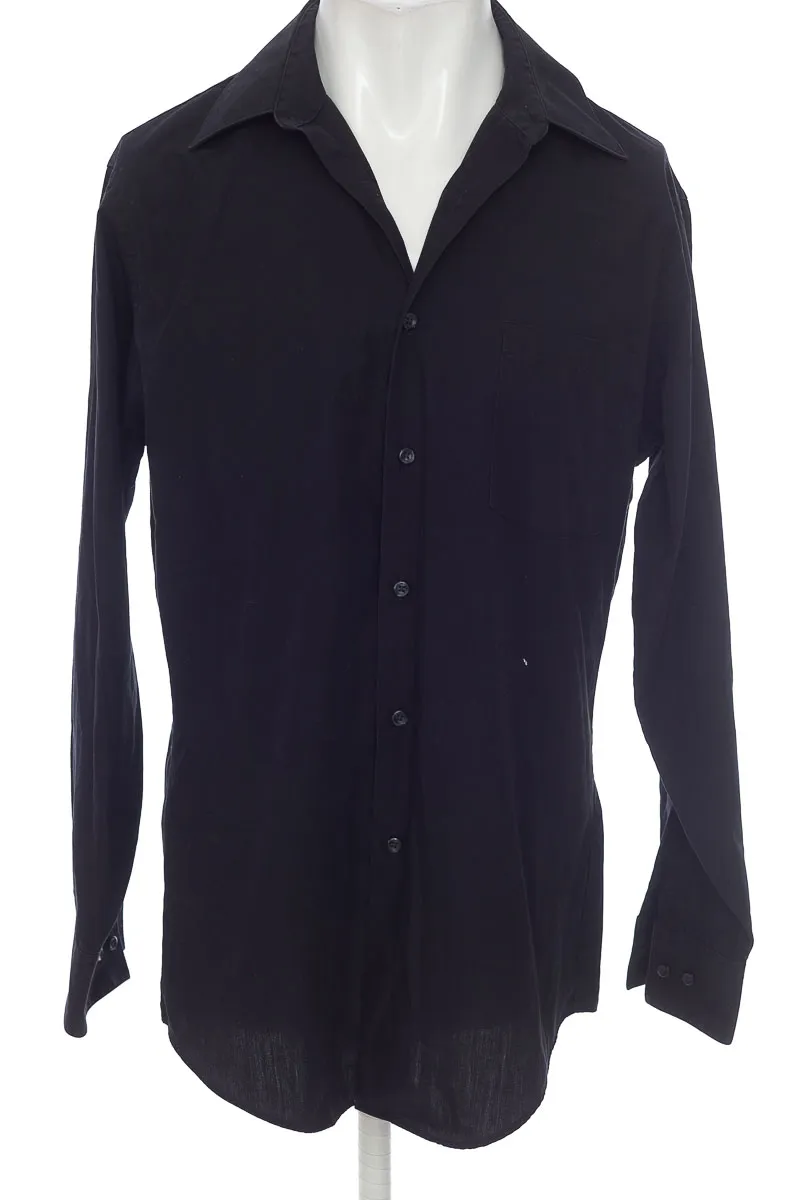 CAMISA COLOR NEGRO  VAN HEUSEN