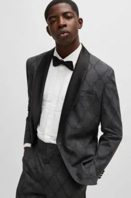 Camisa slim fit en popelín de algodón de planchado fácil