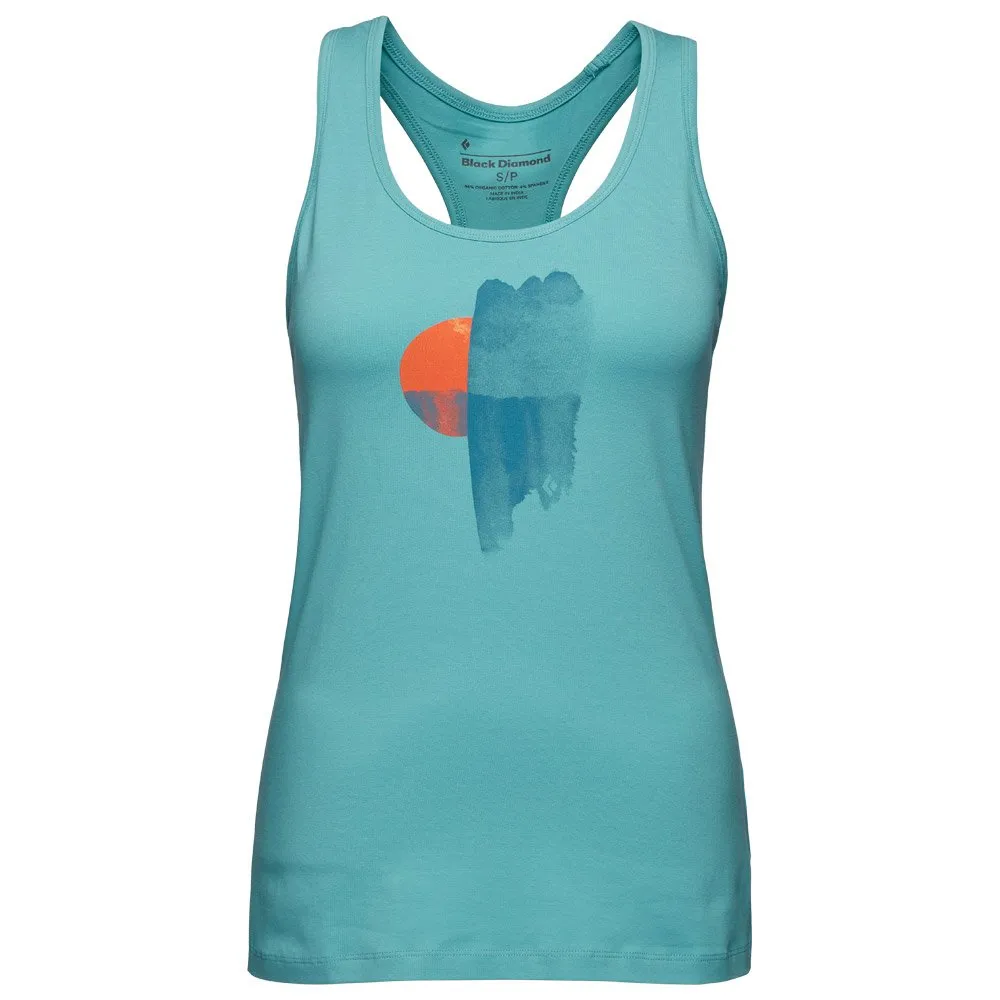 Camiseta Black Diamond W Luminary Tank Coastal Blue