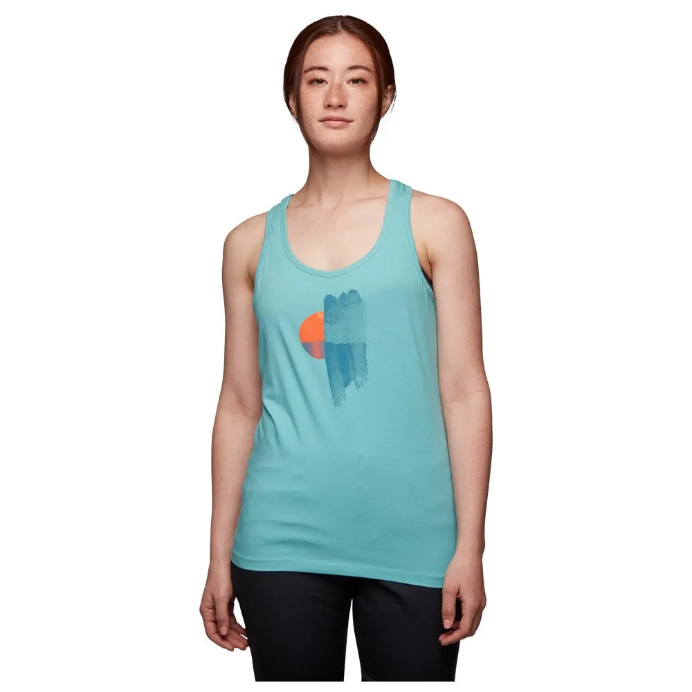 Camiseta Black Diamond W Luminary Tank Coastal Blue