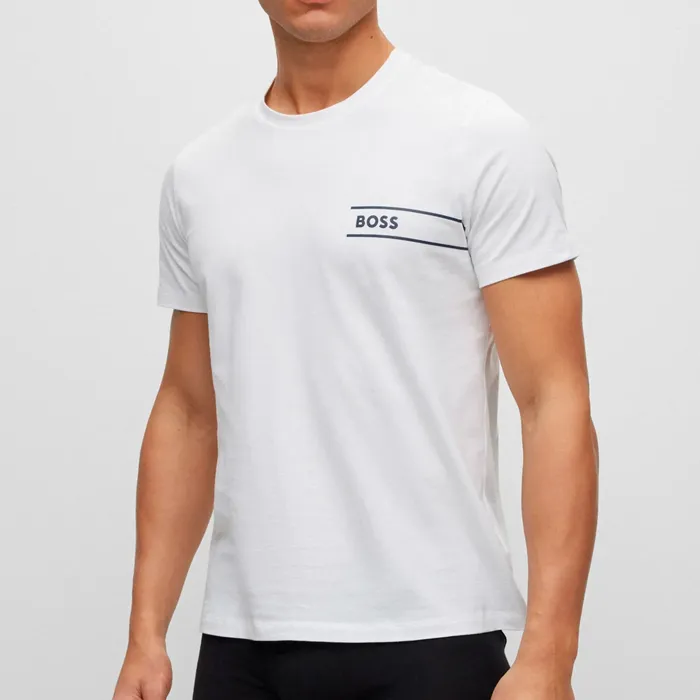 Camiseta C/R Boss – TShirtRN 24 White