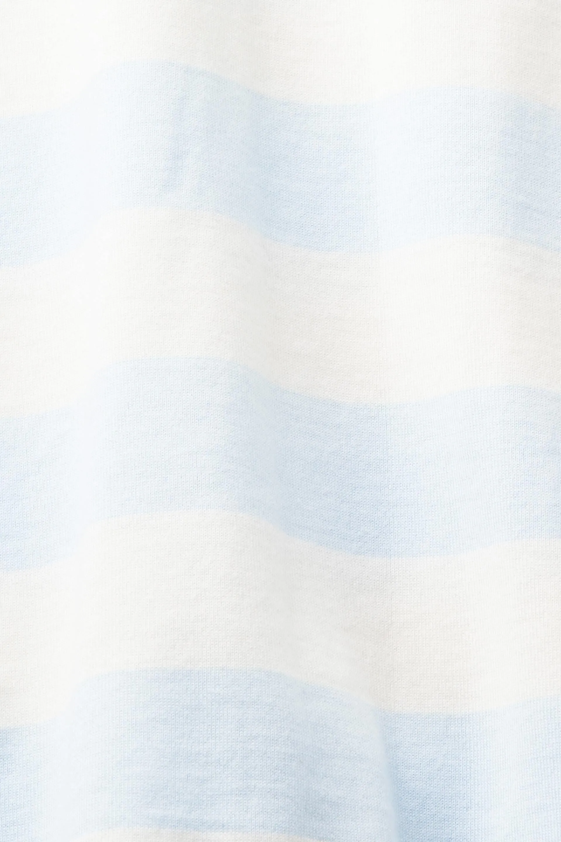 Camiseta de algodón con logotipo a rayas