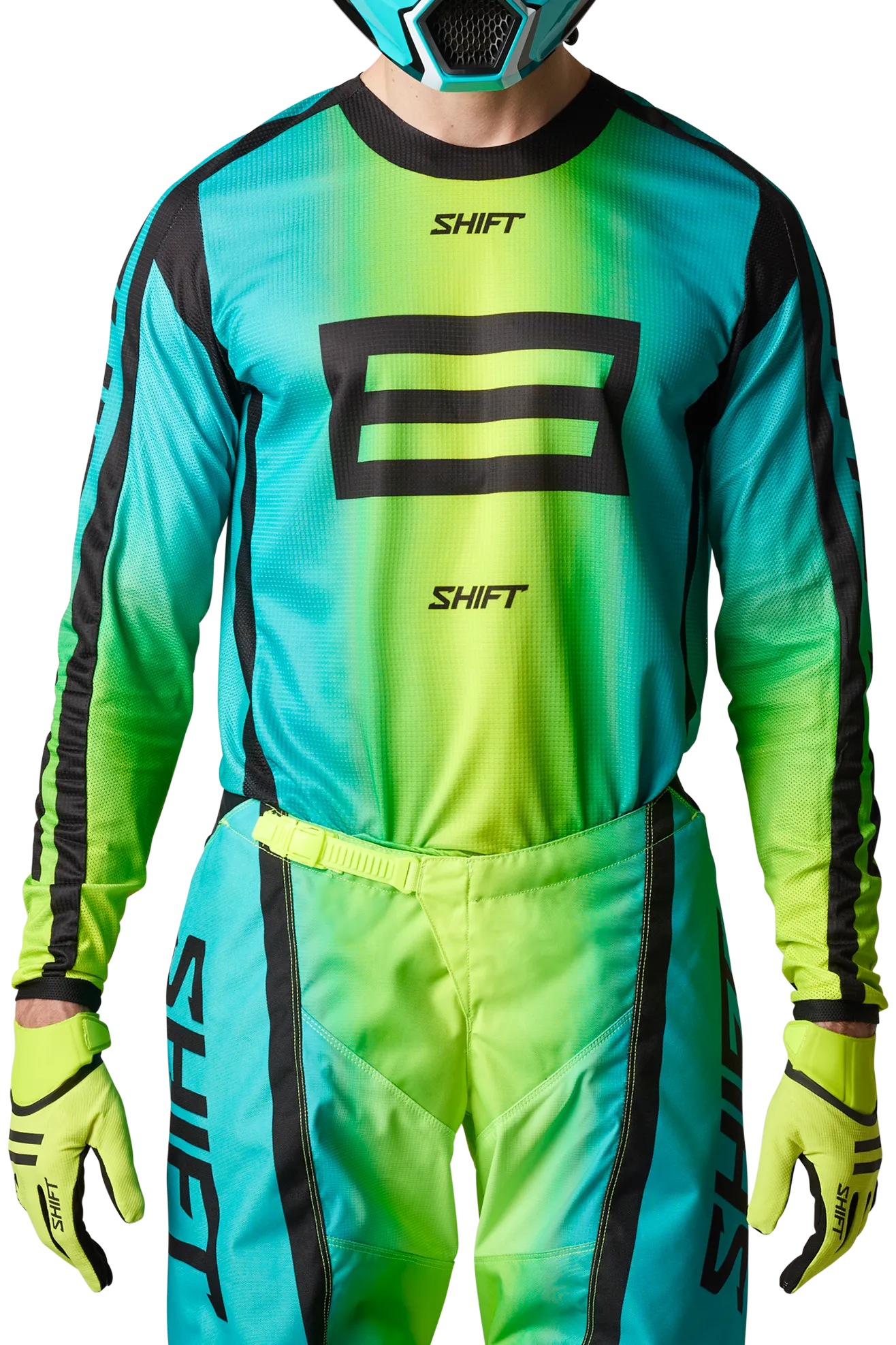 Camiseta de Cross Shift White Label Cerceta 